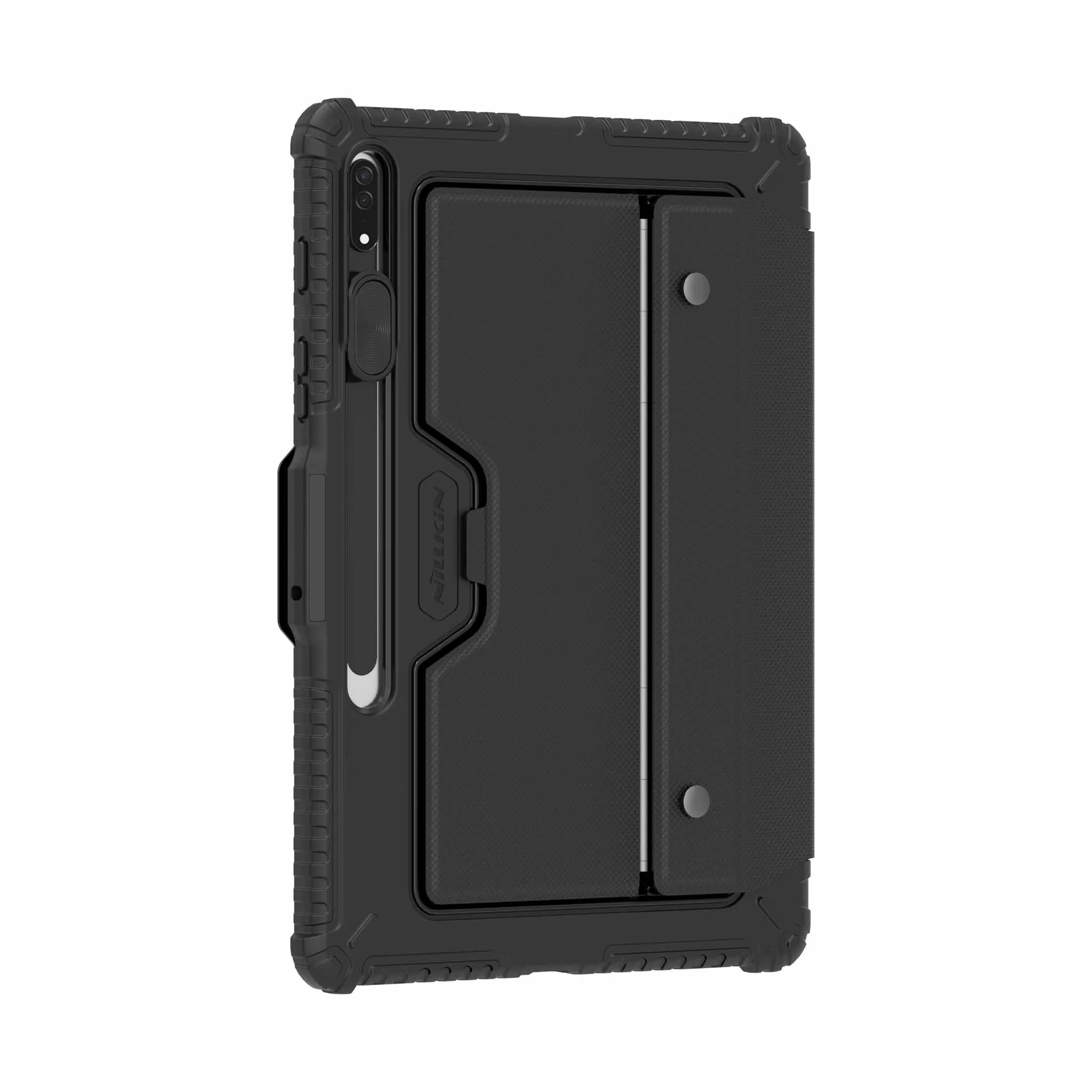 Bumper Combo Backlit Keyboard Case (Black) for Galaxy Tablet Series - Image 51