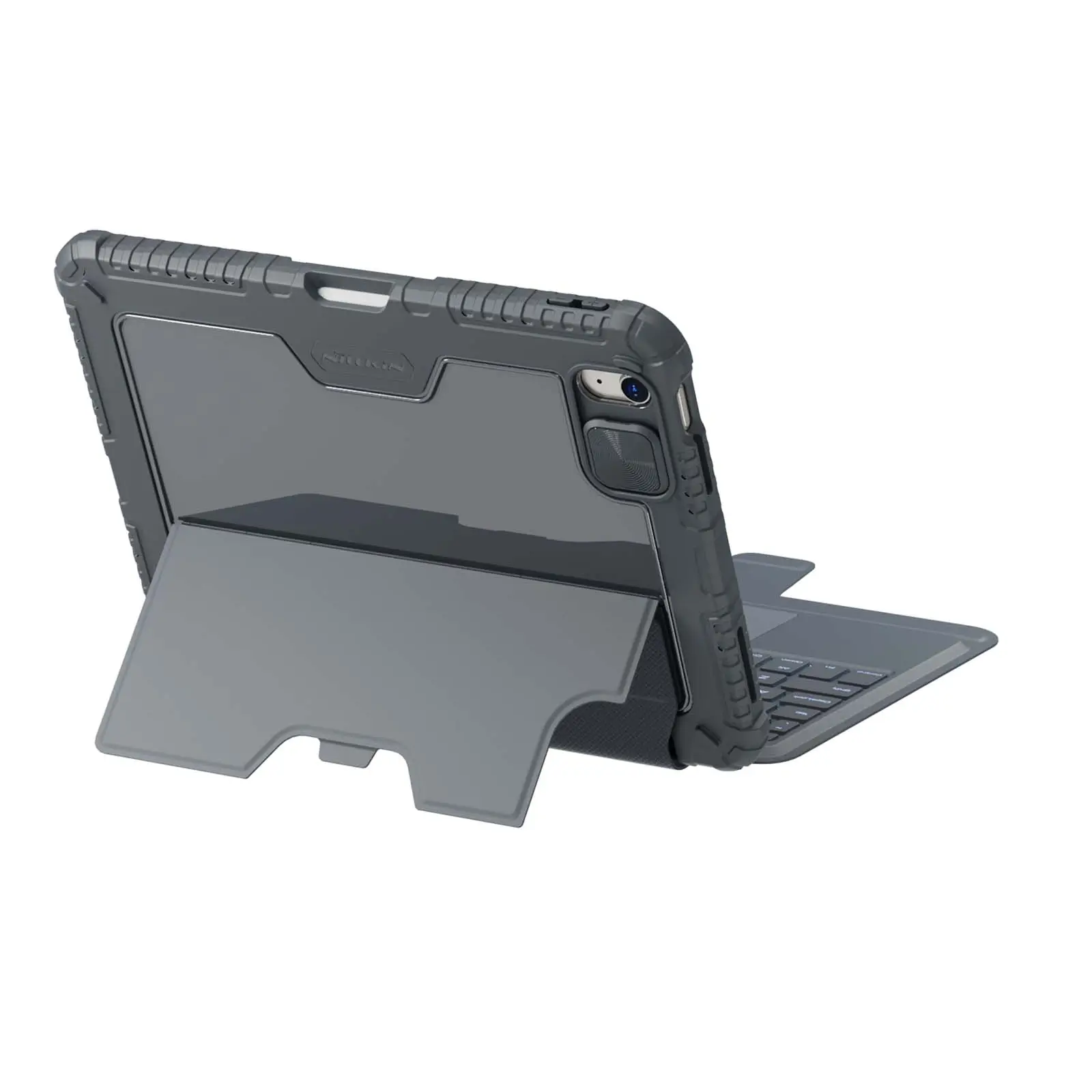 Bumper Combo Backlit Keyboard Case (Grey) for iPad Series - Image 22