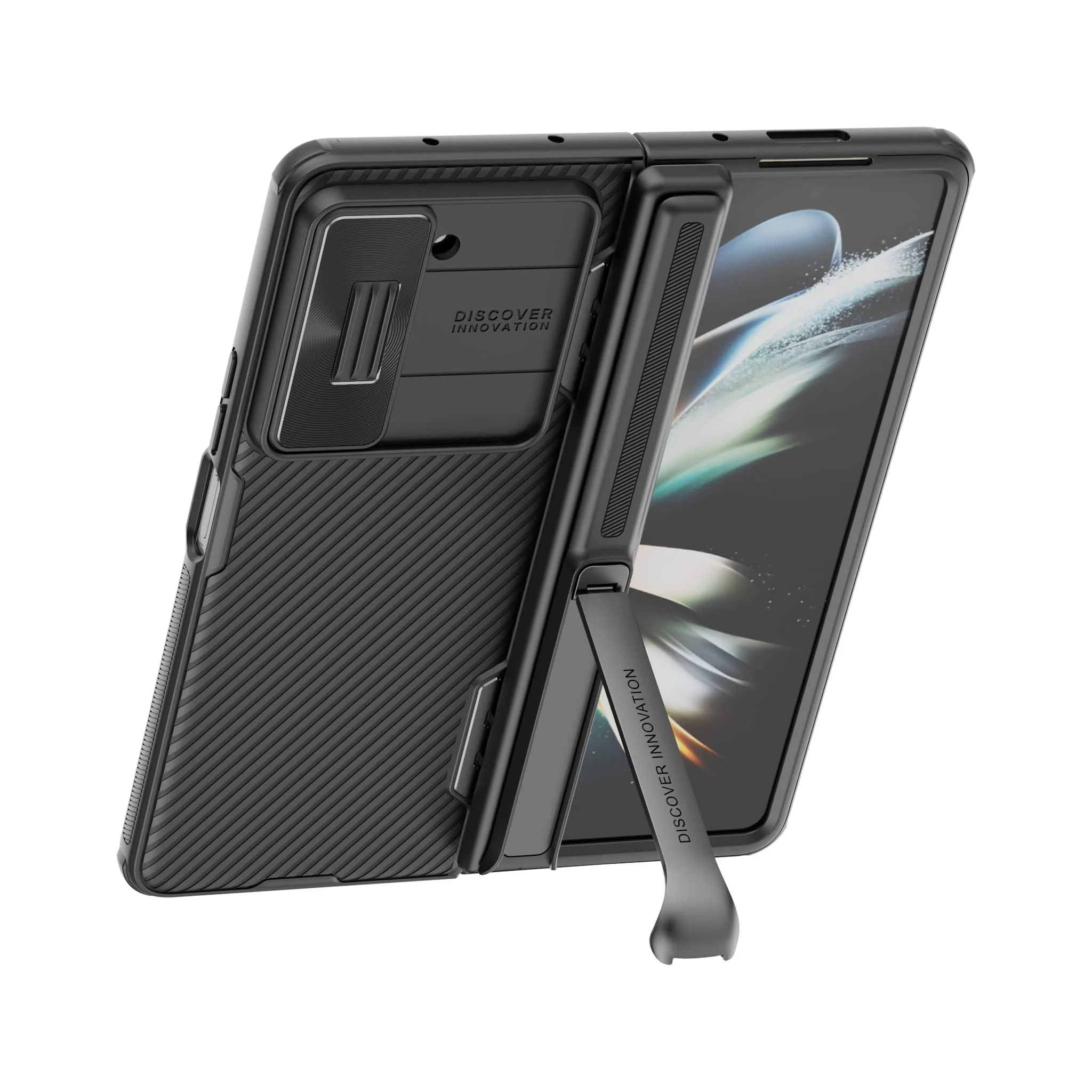 CamShield Fold Case with Hidden Stand for Galaxy Z Fold 5 - Image 5