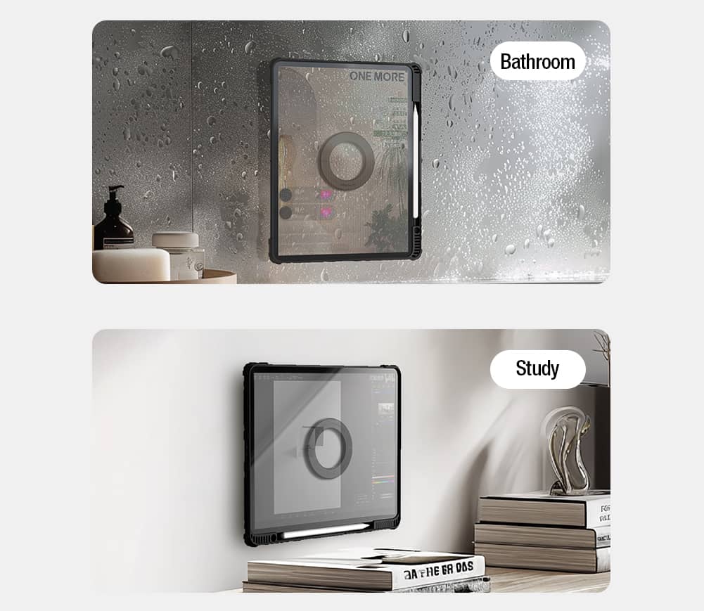 Magnetic CamShield Pad Case with Pencil Holder for iPad Series - Image 9