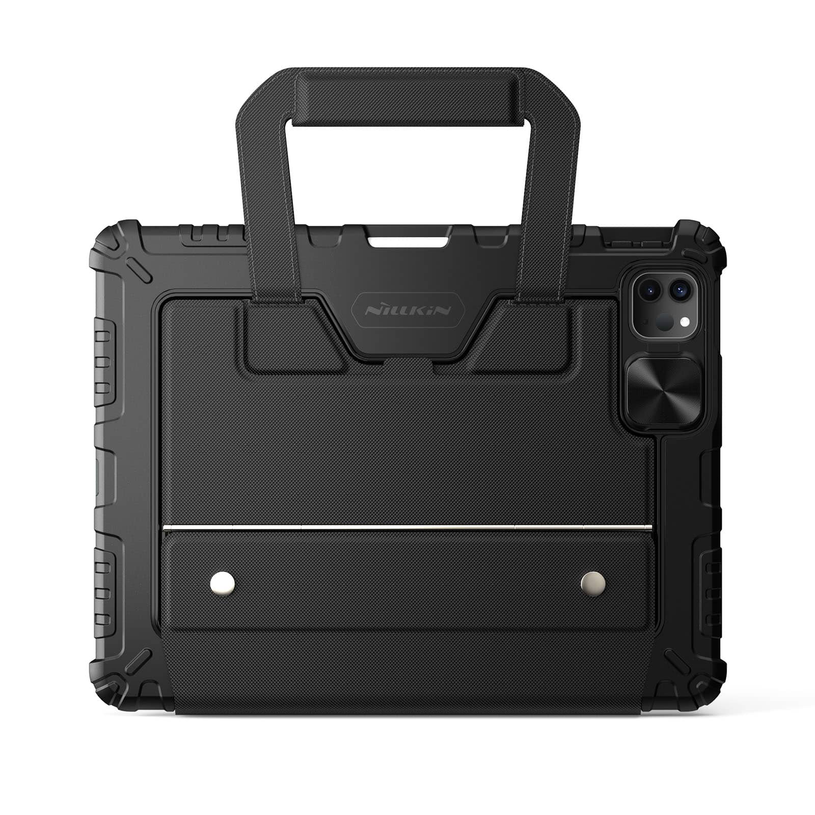 Carry Go Portable Handle Backlit Keyboard Case (Black) for iPad Series - Image 12