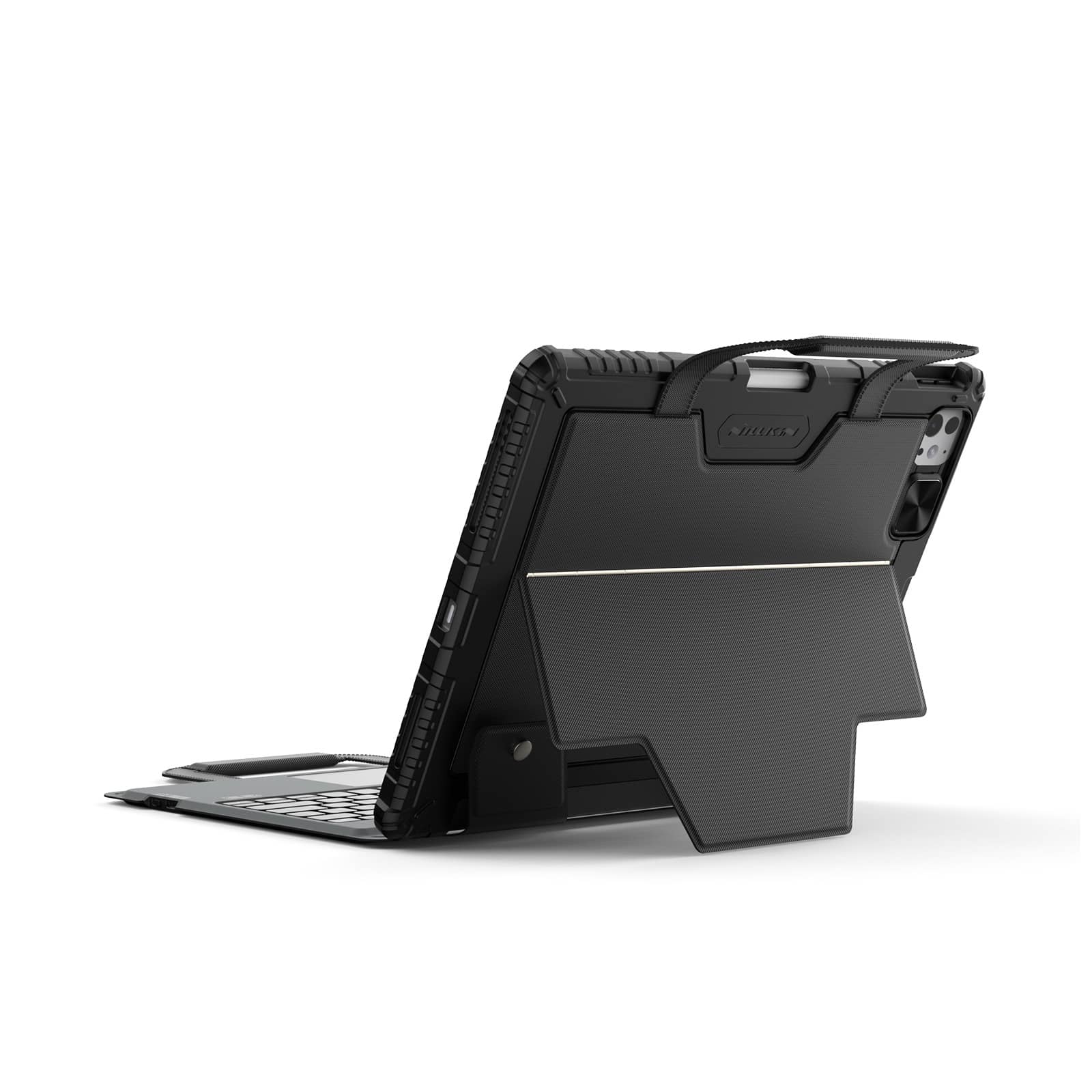 Carry Go Portable Handle Backlit Keyboard Case (Black) for iPad Series - Image 20