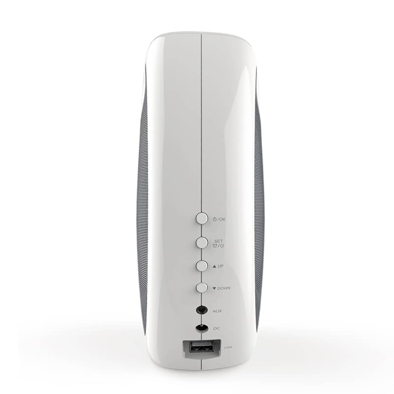 Cozy MC1 Bluetooth Speaker with Wireless Charging & LCD Time Display - Image 4