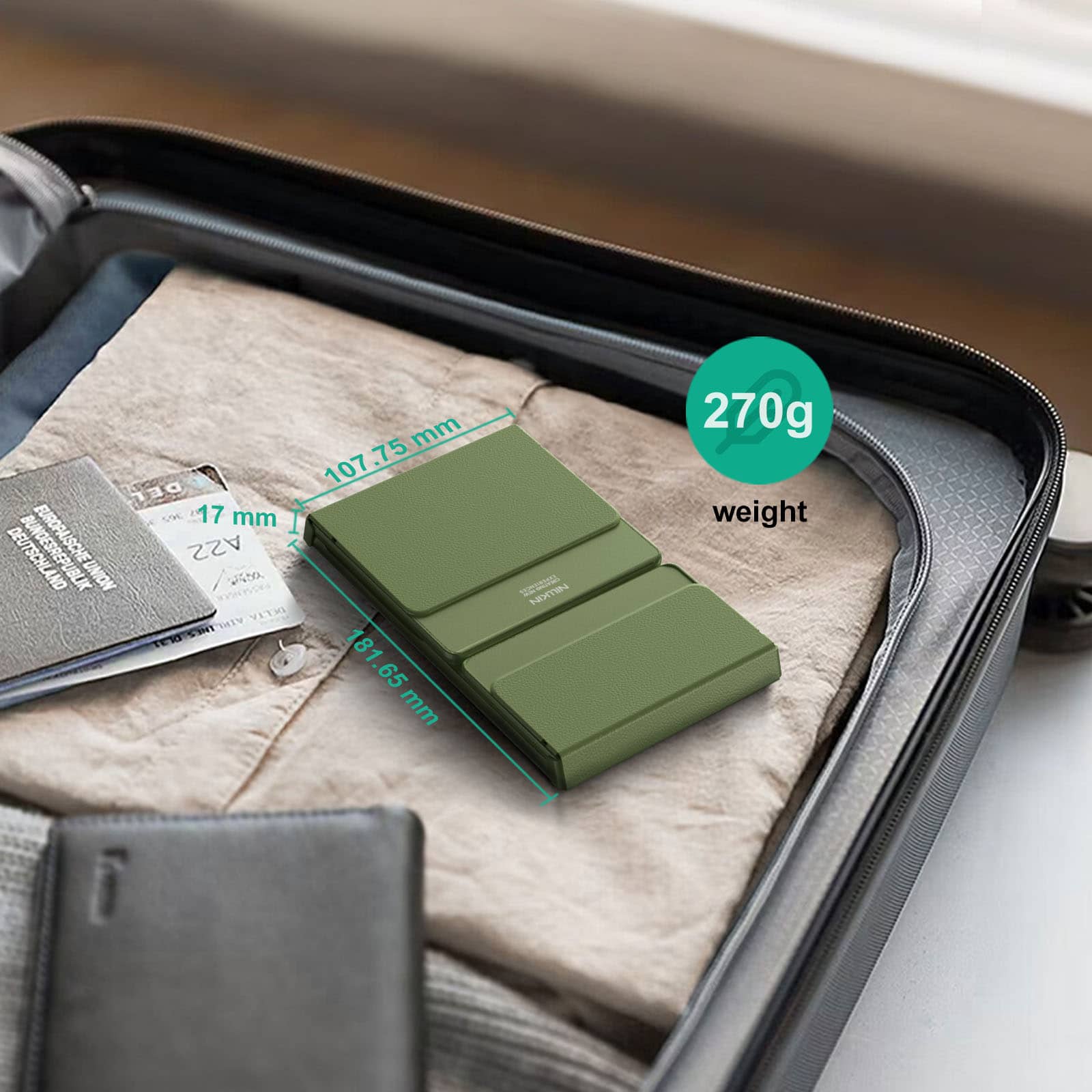 Cube Pocket Foldable Keyboard & Dual-Magnet Grip Holder - Image 28