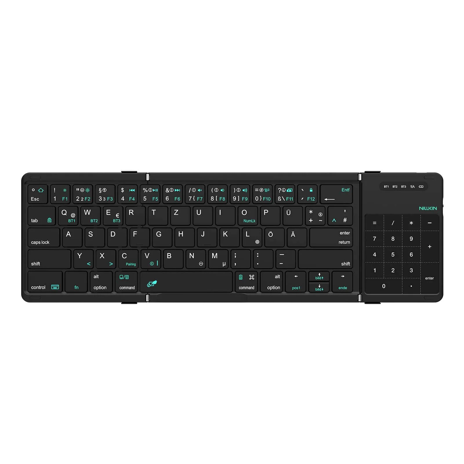 Cube Pocket Foldable Keyboard & FiberSnap Triple Phone Grip Holder - Image 35