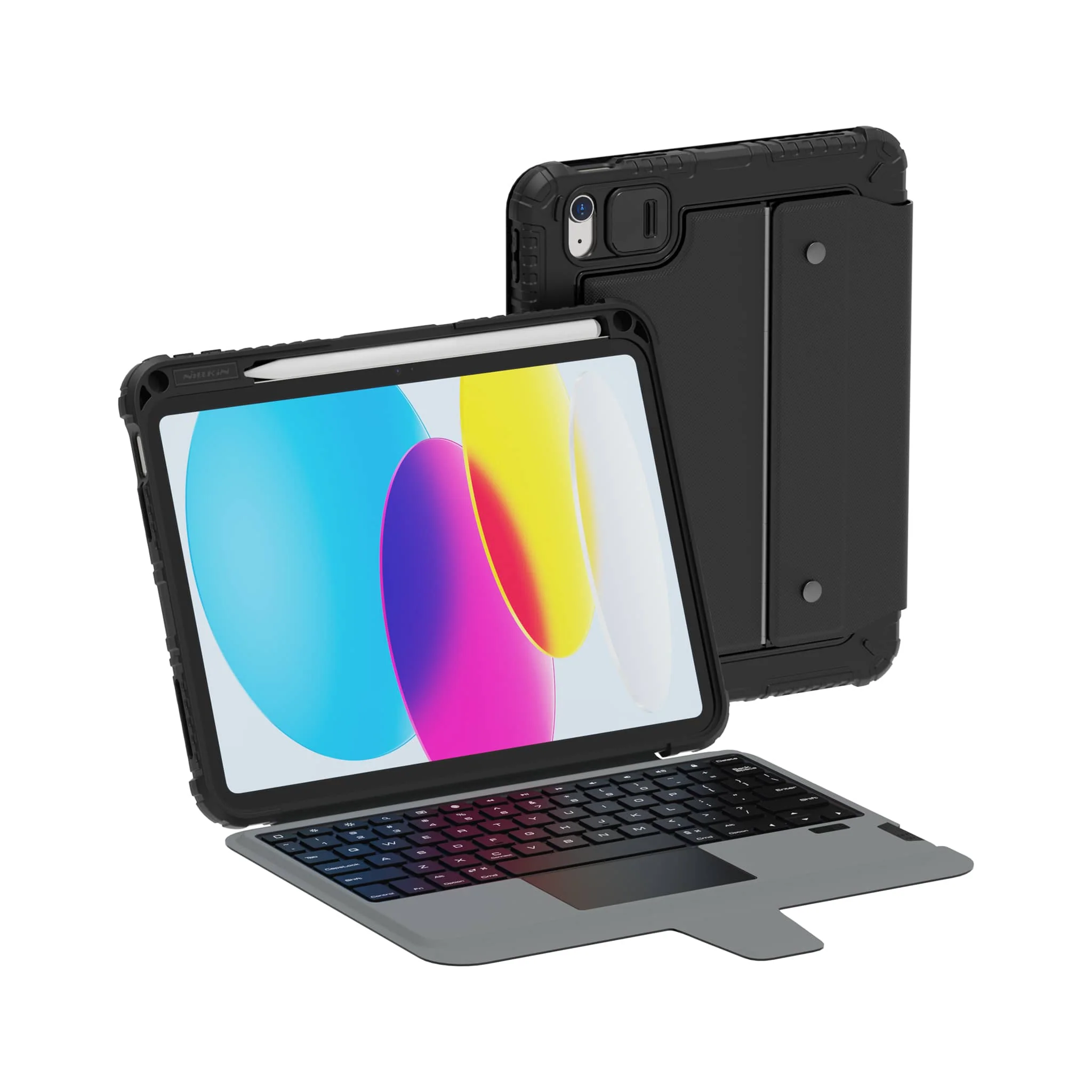 Non-Backlit Bumper Combo Keyboard Case for iPad Series - Image 29