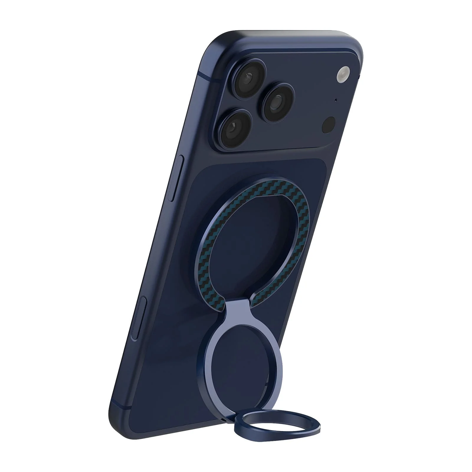 FiberSnap Triple Ring Kevlar® Magnetic Phone Grip & Stand - Image 8