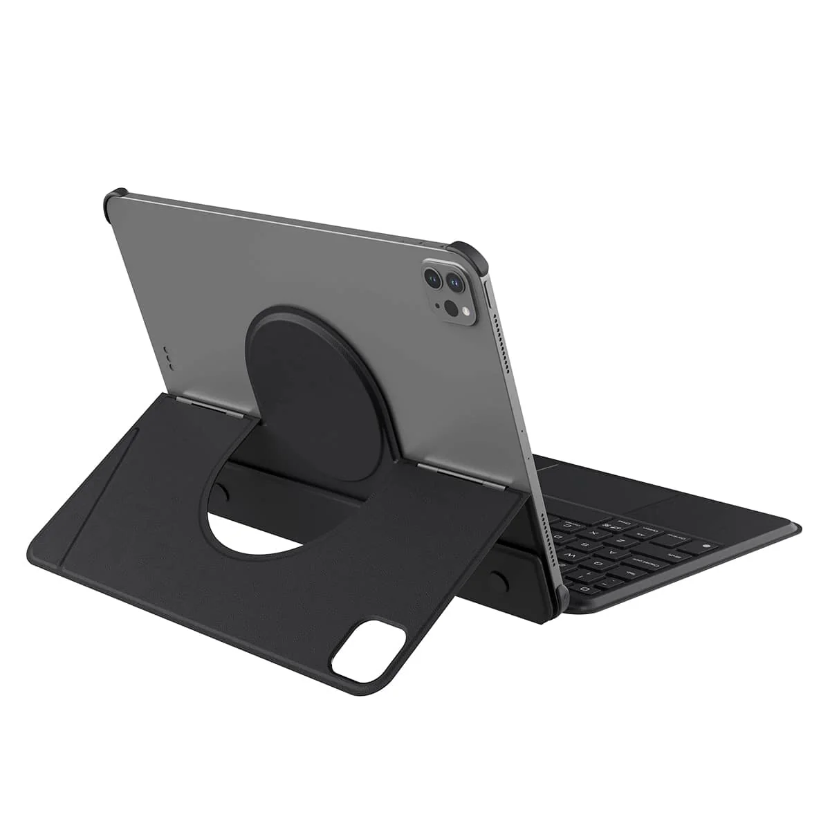 MagicEase Ultra-Slim Magnetic Backlit Keyboard (Midnight Black) for iPad Series - Image 44