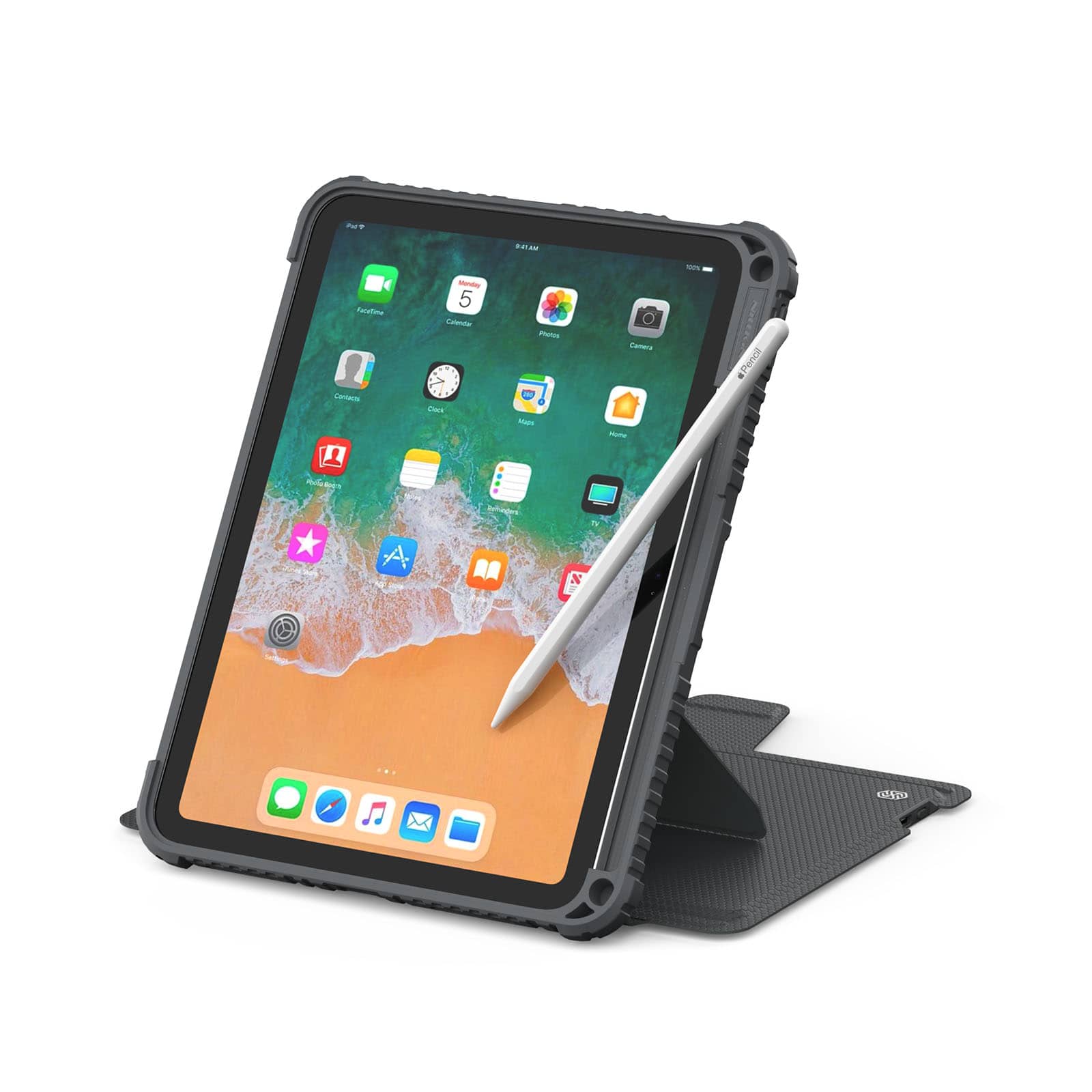Magnetic Bumper Link Backlit Keyboard Case (Grey) for iPad Series - Image 51
