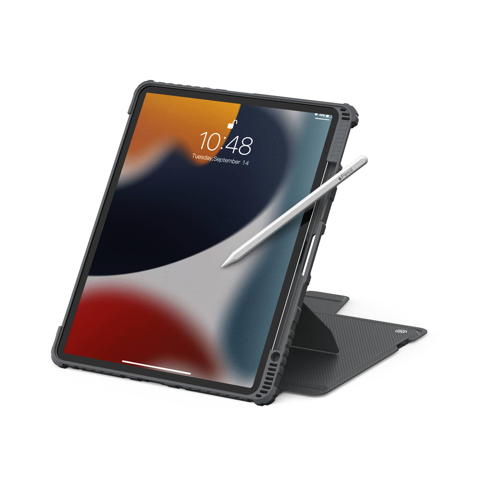 Magnetic Bumper Link Backlit Keyboard Case (Grey) with Magnetic Stand for iPad Series - Image 44
