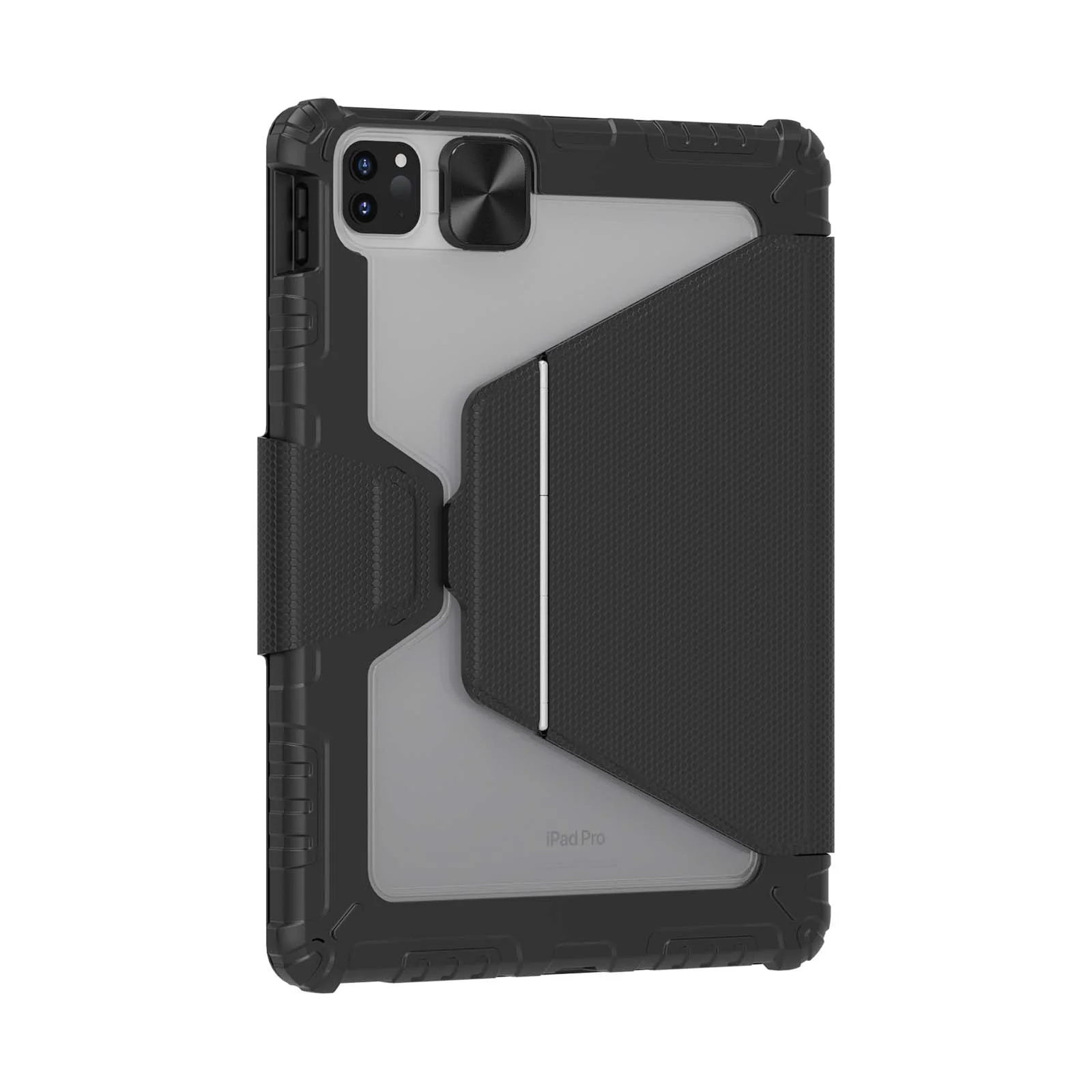Magnetic Bumper Link Backlit Keyboard Case (Black) with Magnetic Stand for iPad Series - Image 108