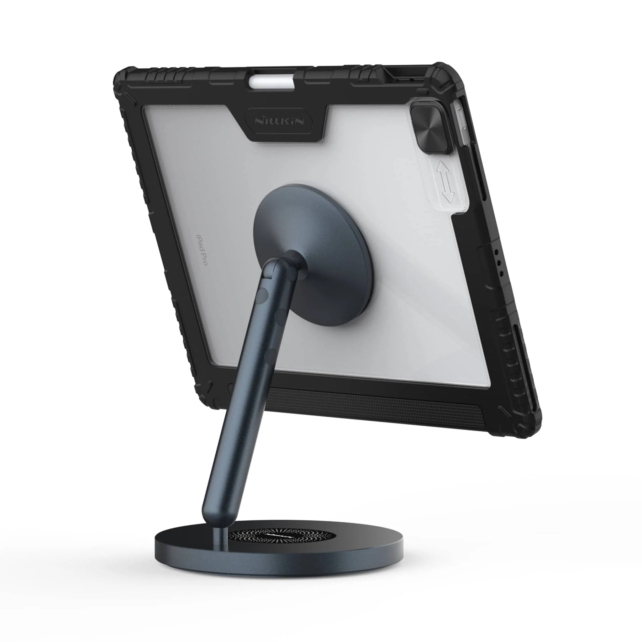 Magnetic Bumper Link Backlit Keyboard Case (Black) with Magnetic Stand for iPad Series - Image 112