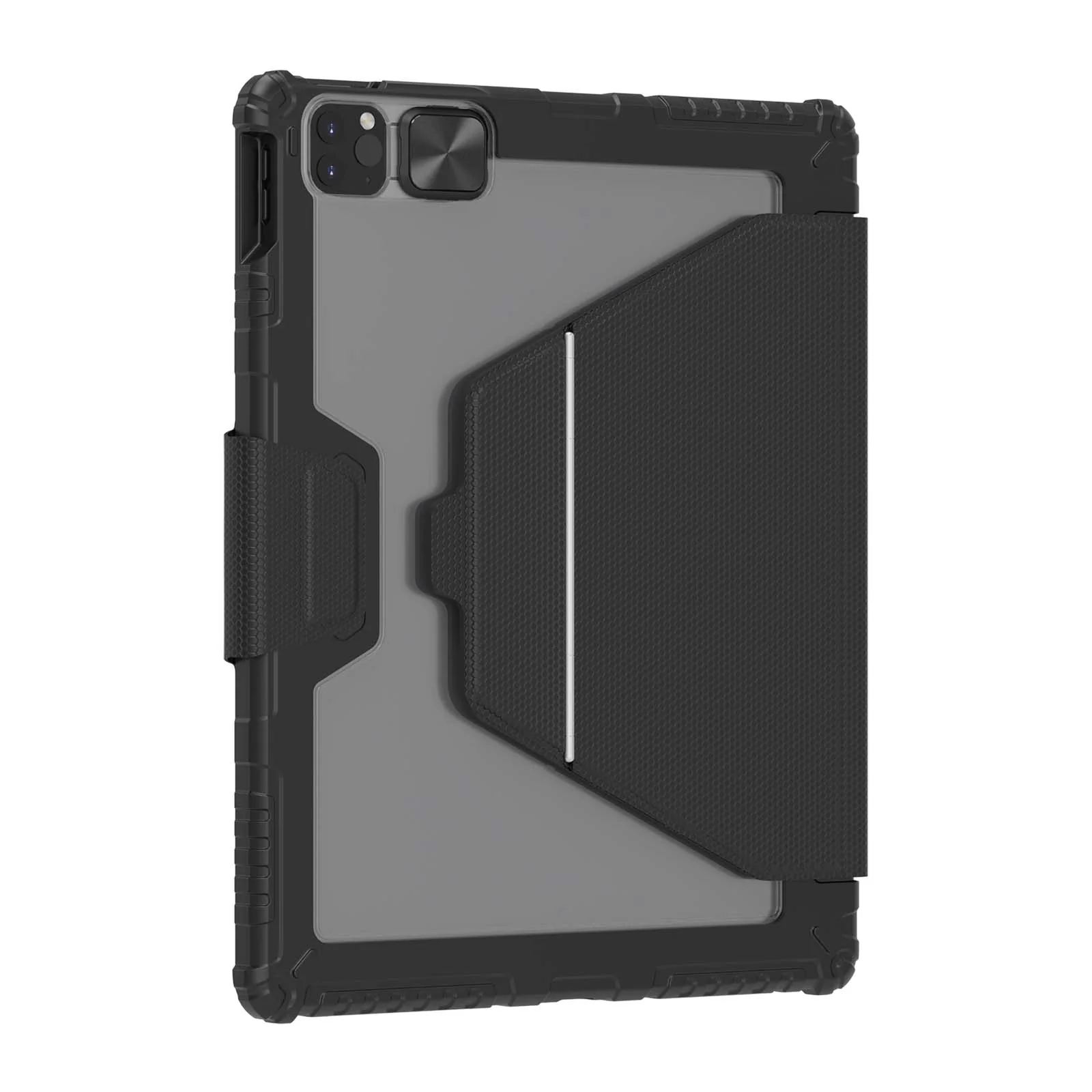 Magnetic Bumper Link Backlit Keyboard Case (Black) with Magnetic Stand for iPad Series - Image 117