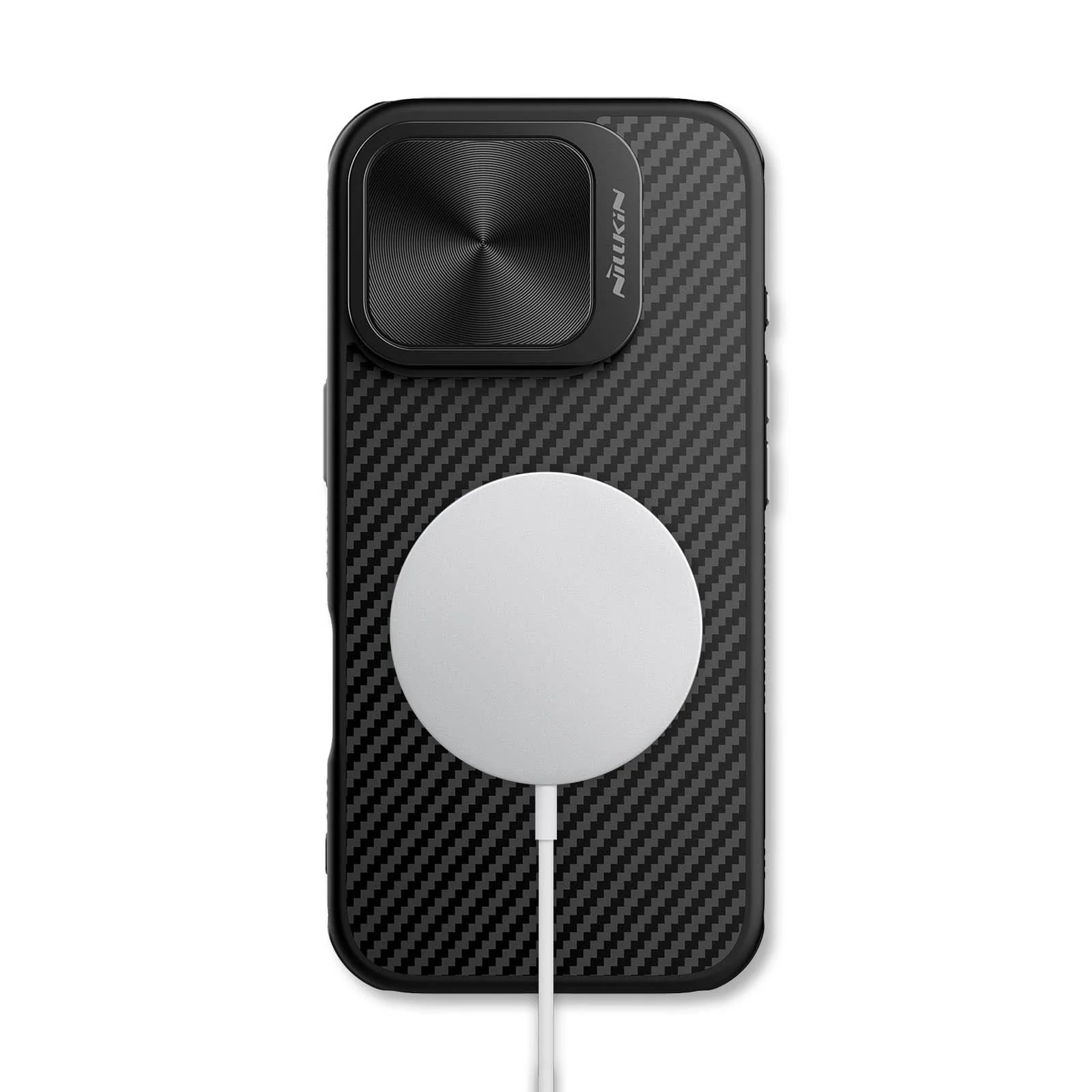 MagSafe® Compatible Kevlar® Case with Camera Cover for iPhone 16 Series - Image 5
