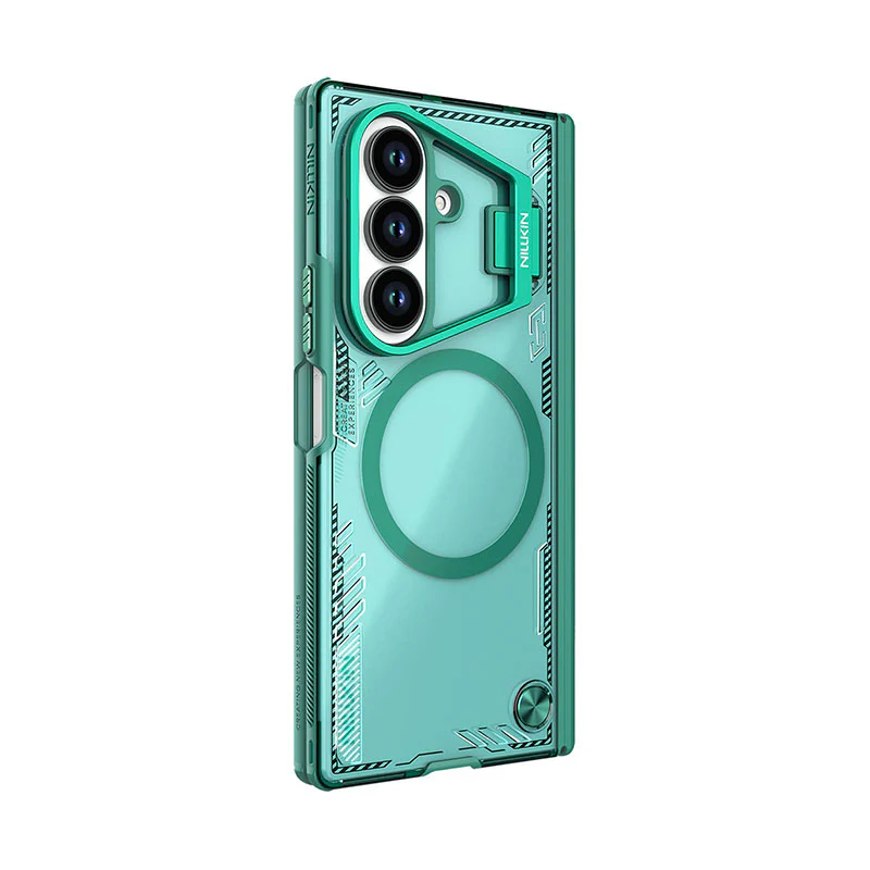 MagSafe® Compatible Iceblade CamProp Case with Hidden Stand & 2-in-1 Charging Cable for Galaxy Z Fold 7 - Image 15