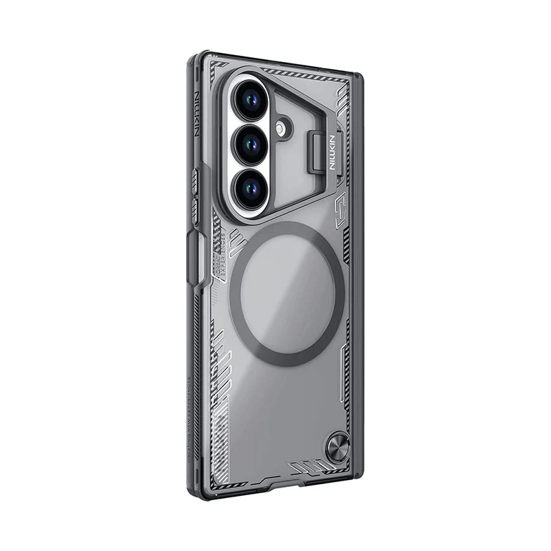 MagSafe® Compatible Iceblade CamProp Case with Hidden Stand & 2-in-1 Charging Cable for Galaxy Z Fold 7 - Image 3