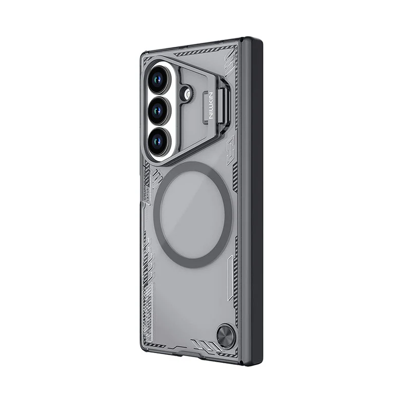 MagSafe® Compatible Iceblade CamProp Case with Hidden Stand & 2-in-1 Charging Cable for Galaxy Z Fold 7 - Image 4