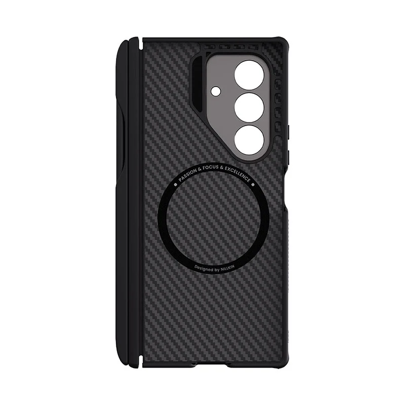 MagSafe® Compatible Kevlar® Case with Stylus Pen & Precision Camera Cutouts for Galaxy Z Fold 7 - Image 6