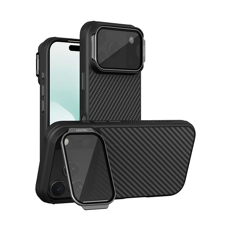 MagSafe® Compatible Kevlar® Case with Tinted Clear Camera Cover & 2-in-1 Charging Cable for iPhone 17 Series - Image 8