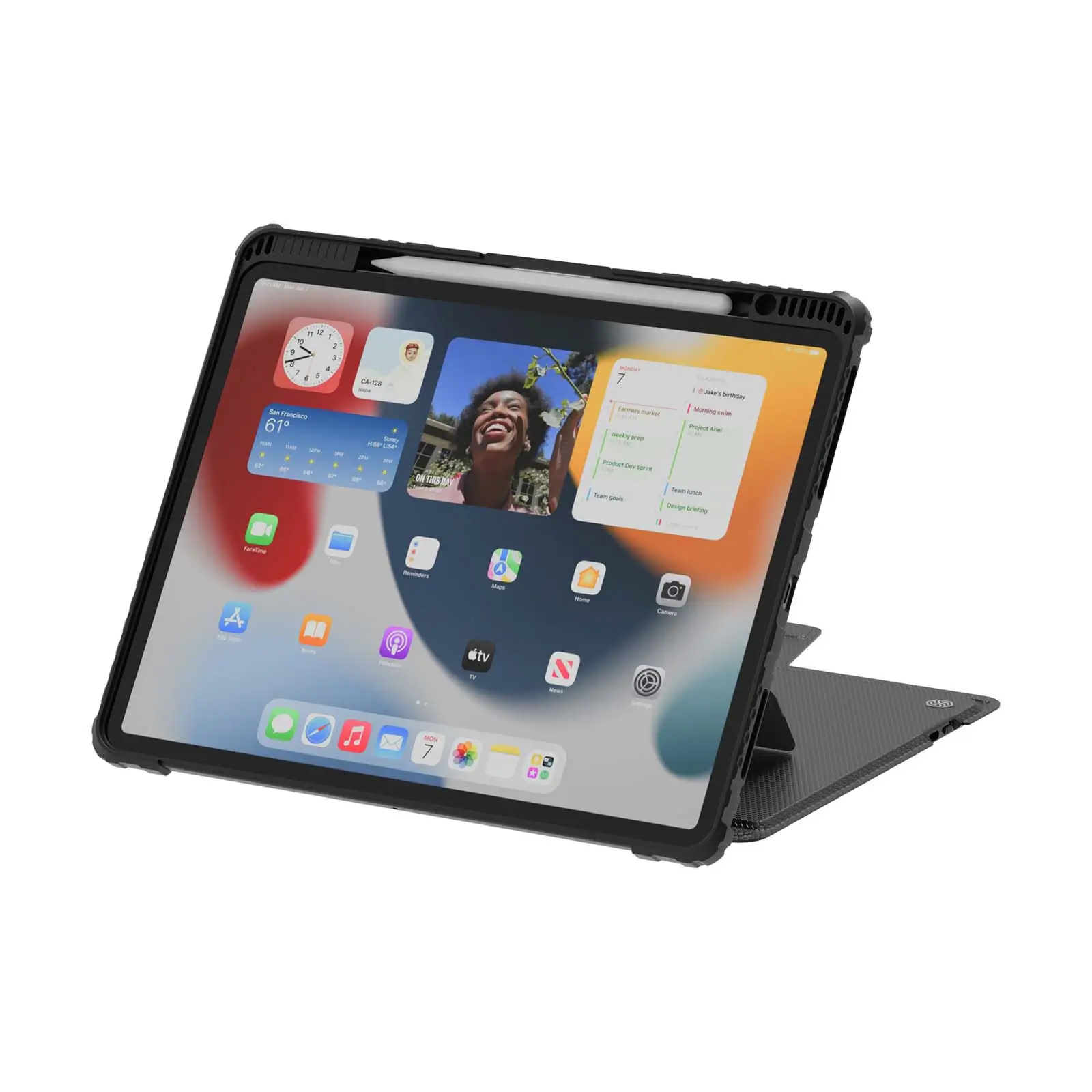 Magnetic Bumper Link Backlit Keyboard Case (Black) for iPad Series - Image 105