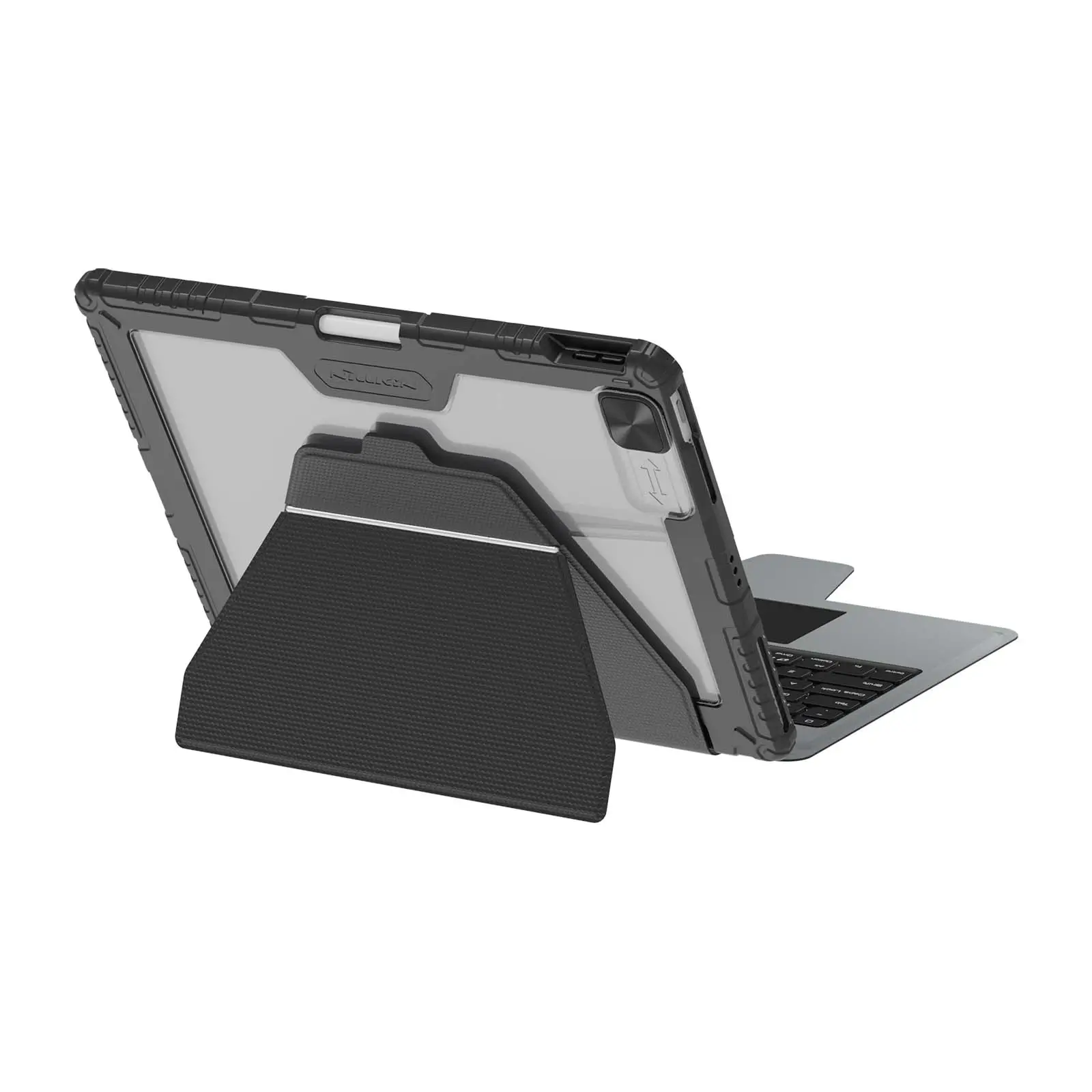 Magnetic Bumper Link Backlit Keyboard Case (Black) for iPad Series - Image 77