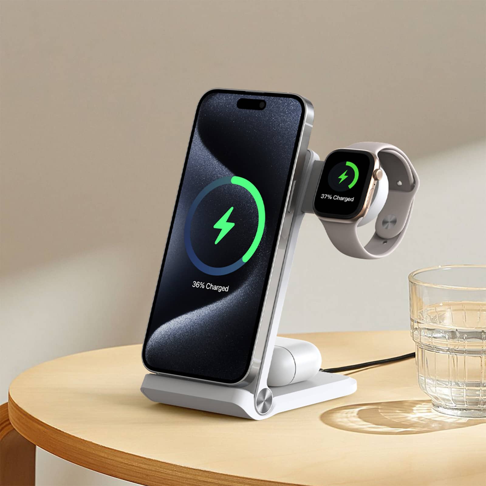 PowerTrio Foldable 3-in-1 Wireless Charging Station - Image 26