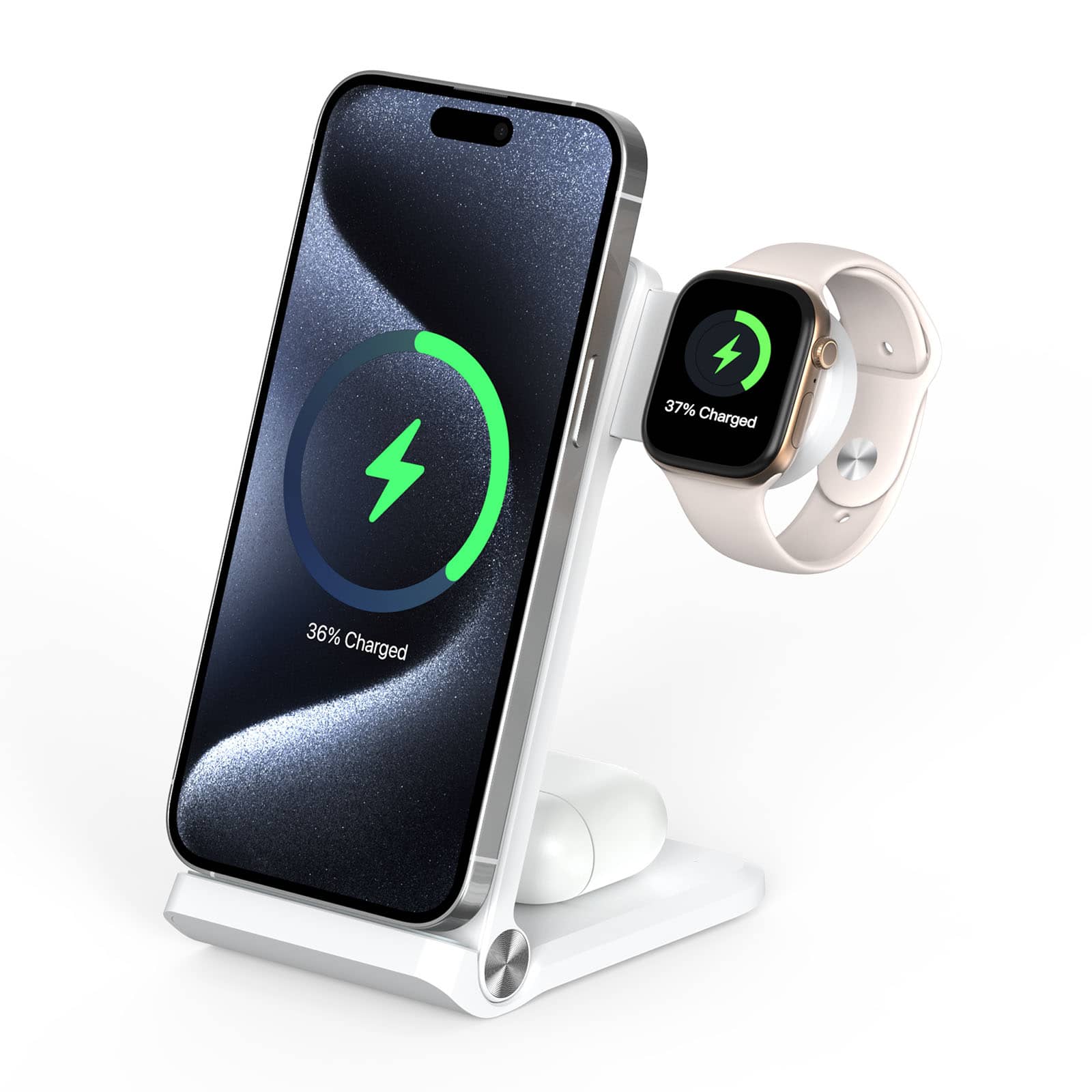 PowerTrio Foldable 3-in-1 Wireless Charging Station - Image 6