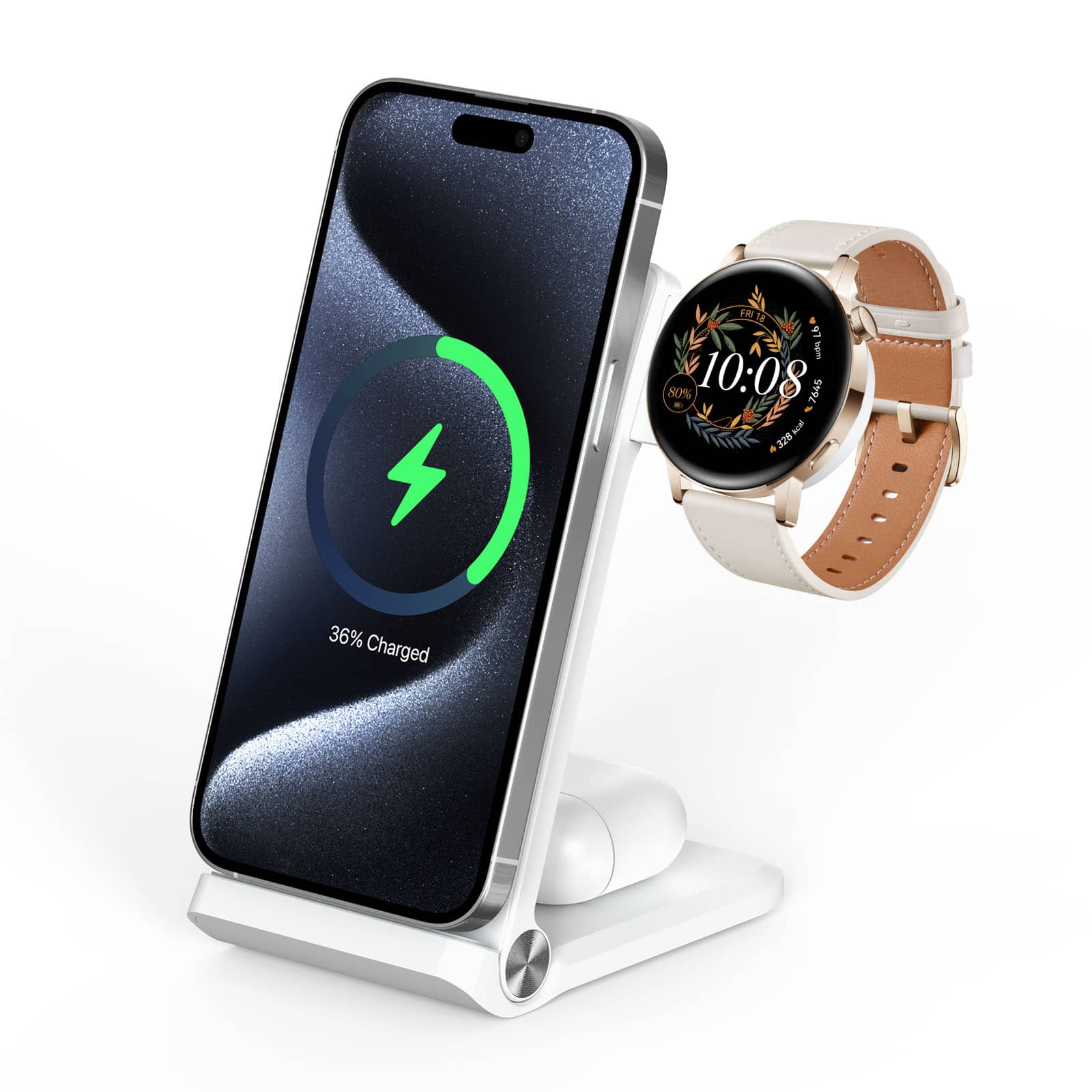 PowerTrio Foldable 3-in-1 Wireless Charging Station - Image 67