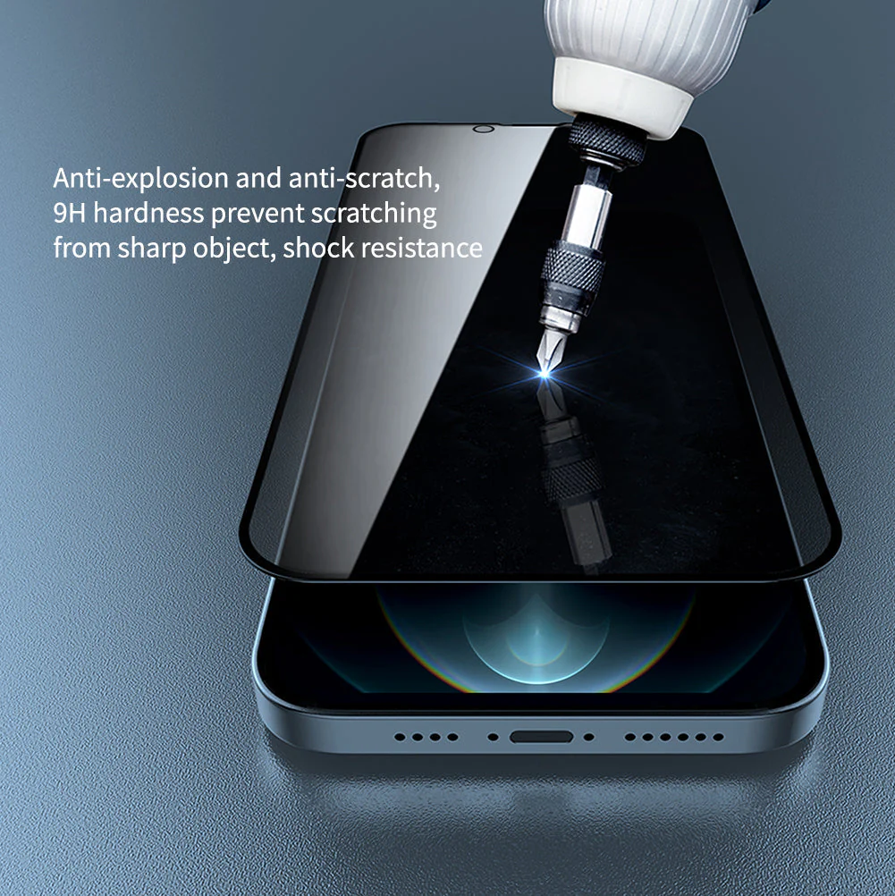 Privacy Guard Glass Screen Protector for iPhone 13 Series - Image 5