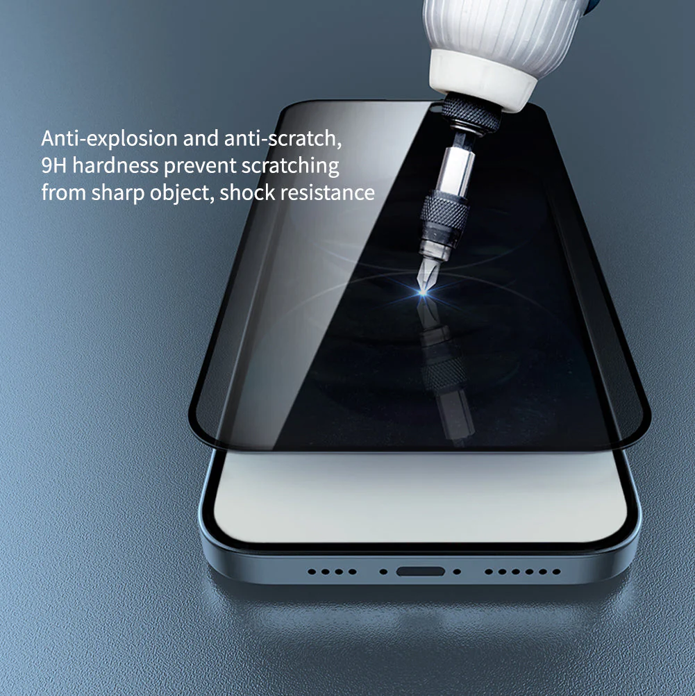 Privacy Guard Glass Screen Protector for iPhone 14 Series - Image 5
