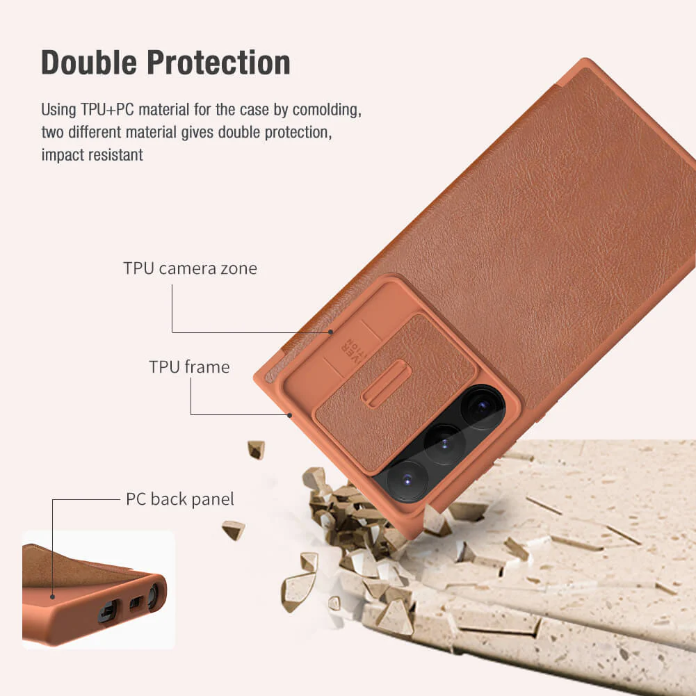 Qin Pro Leather Case for Galaxy S23 Series - Image 4