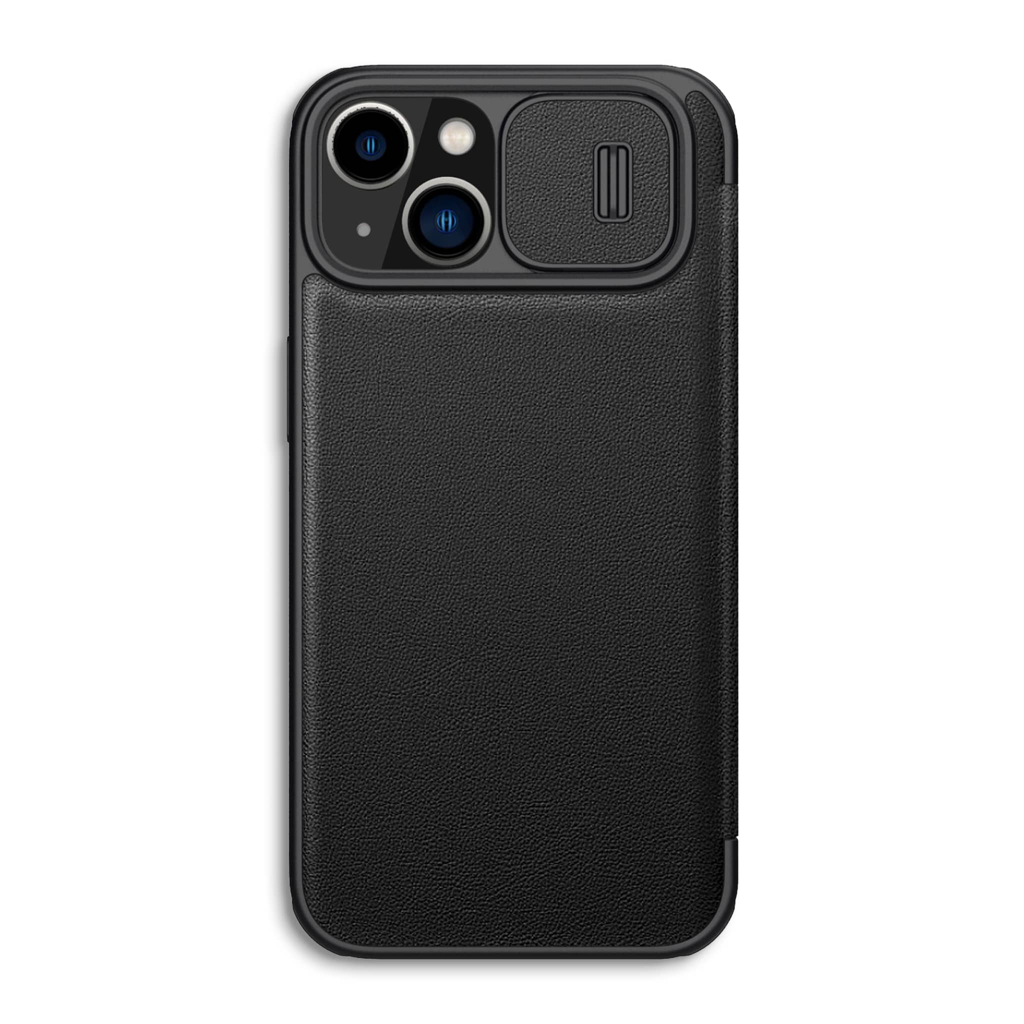 Qin Pro Plain Leather Case for iPhone 14 Series - Image 5