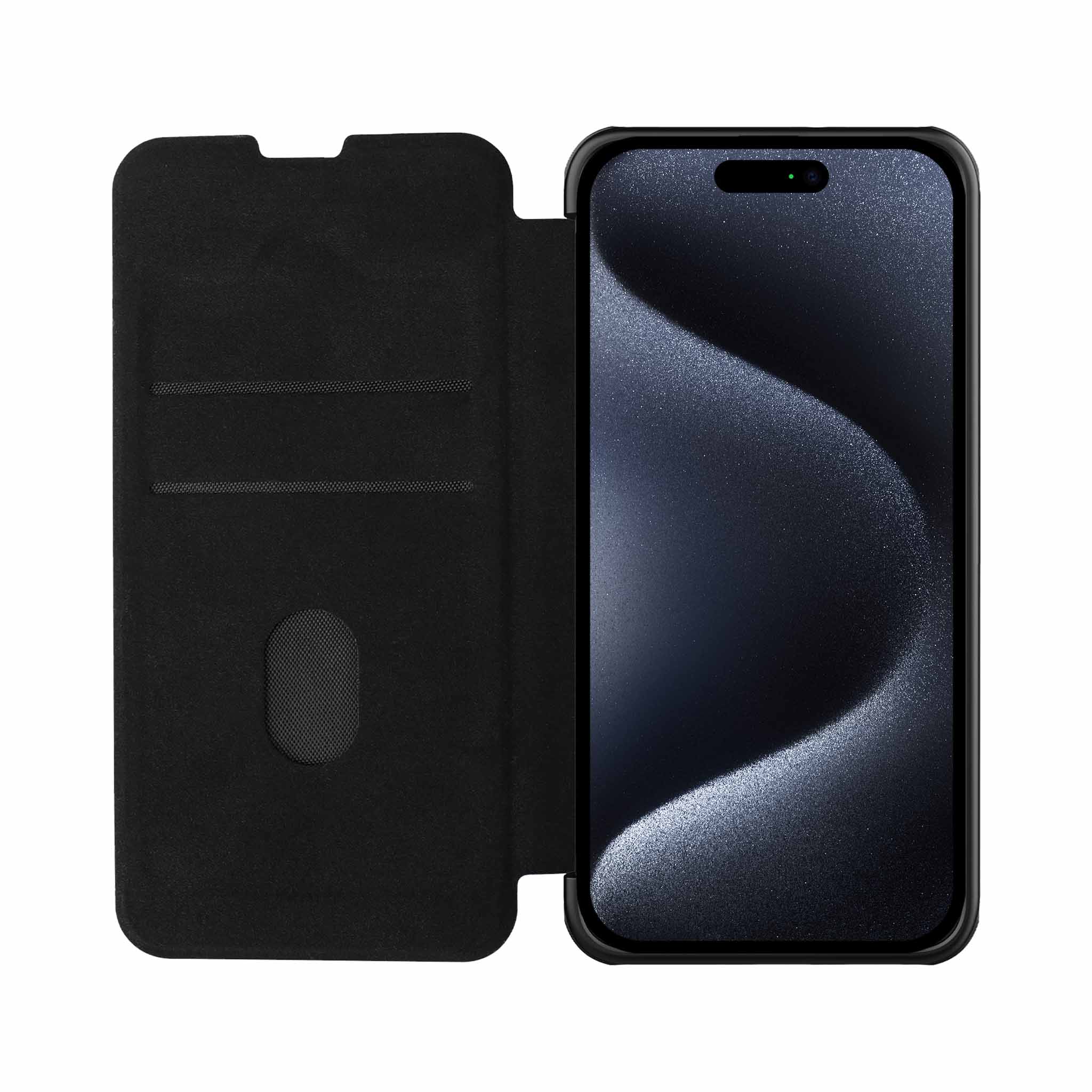 Qin Pro Plain Leather Case for iPhone 15 Series - Image 12