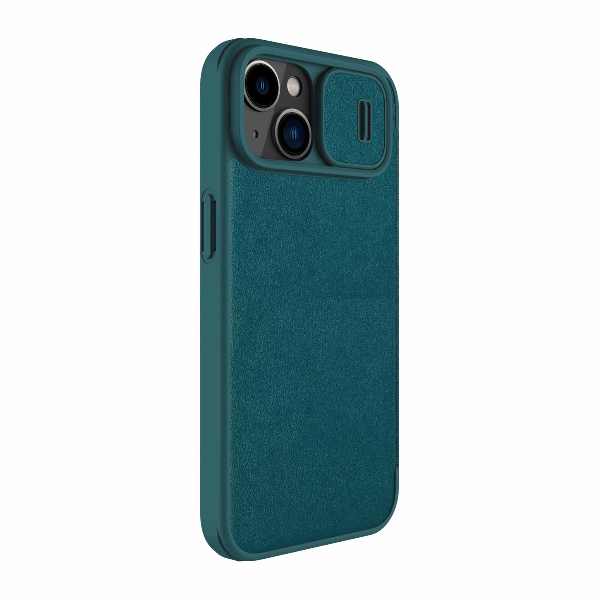 Qin Pro Plain Leather Case for iPhone 15 Series - Image 23