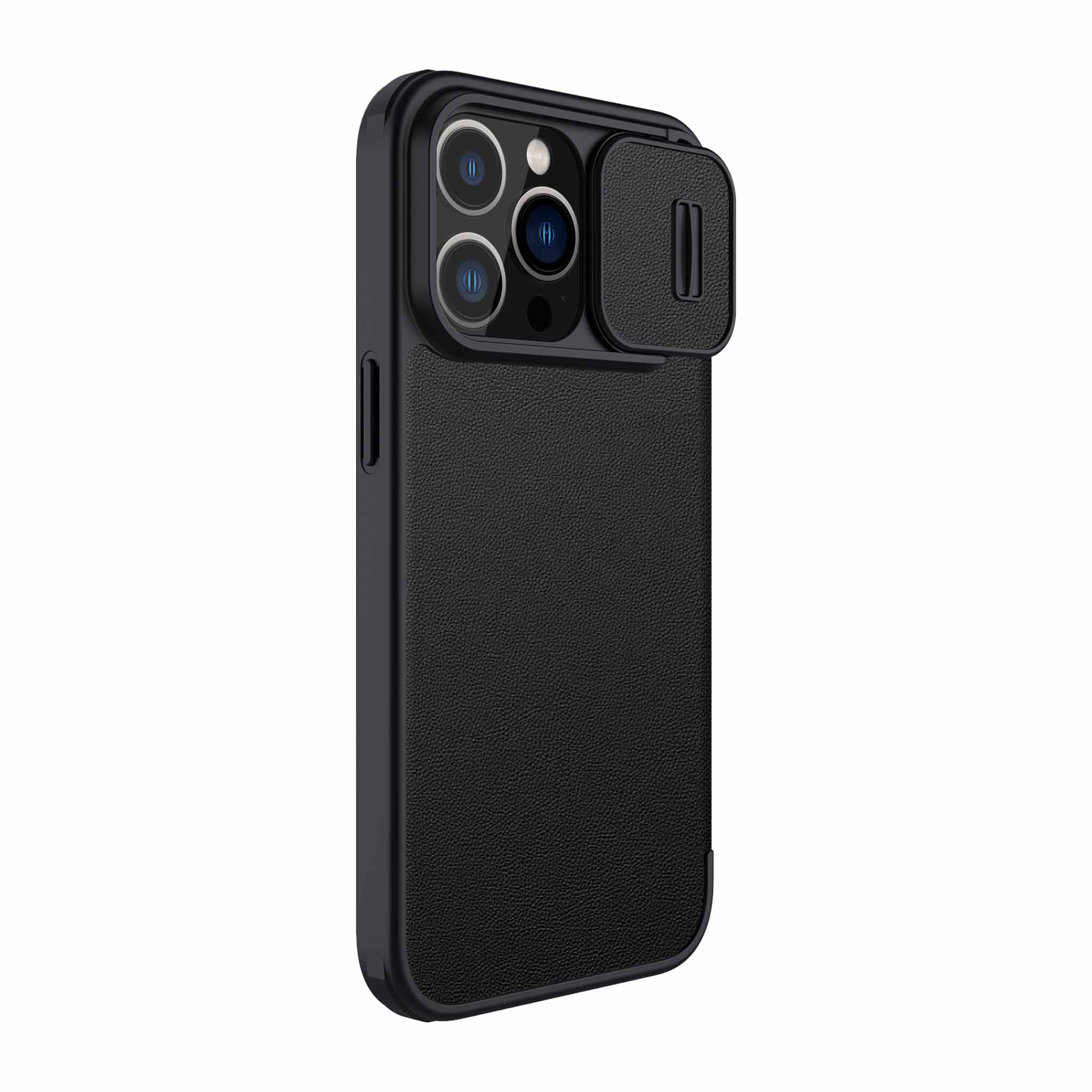 Qin Pro Plain Leather Case for iPhone 15 Series - Image 3