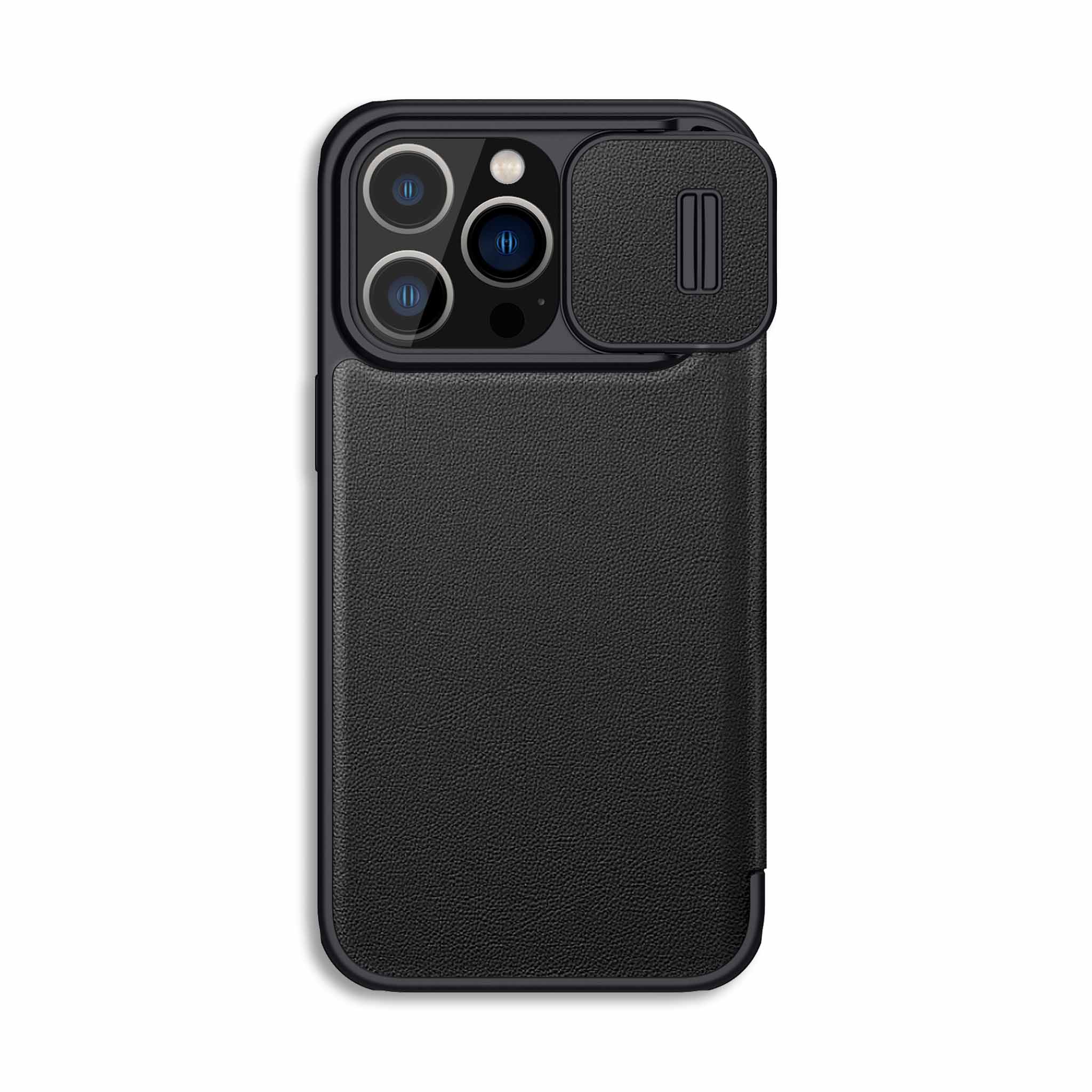 Qin Pro Plain Leather Case for iPhone 15 Series - Image 9