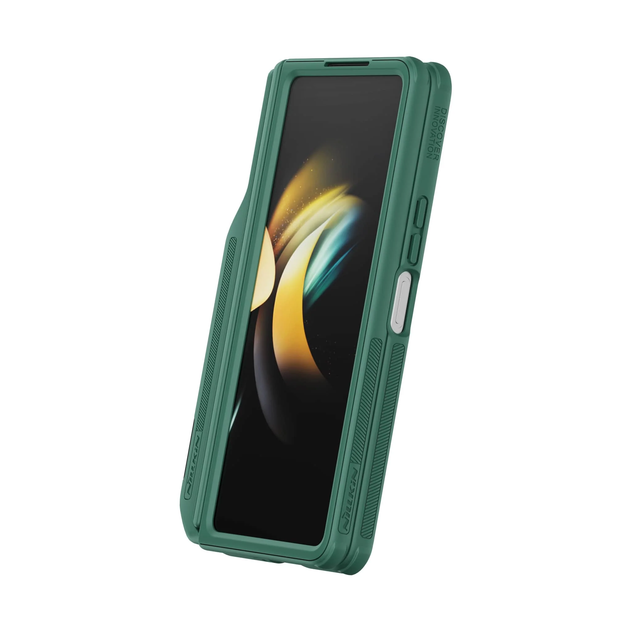 Super Frosted Shield Fold Case with Pen Holder for Galaxy Z Fold 5 - Image 9