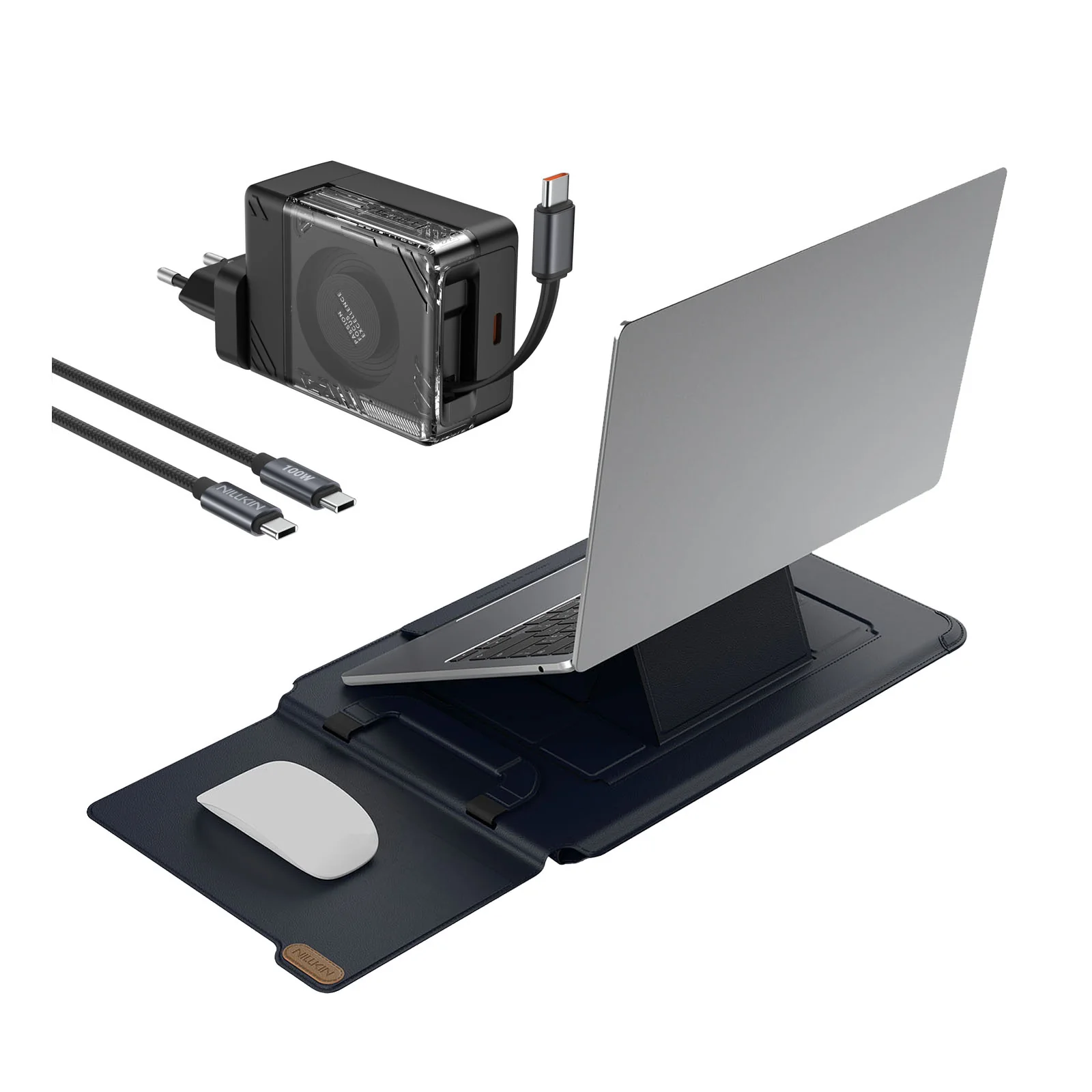 Versatile Pro Laptop Sleeve & IceCore 65W GaN Charger with USB-C Cable - Image 9